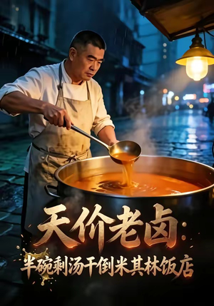 天价老卤：半碗剩汤干倒米其林饭店（34集）火爆短剧抢先看