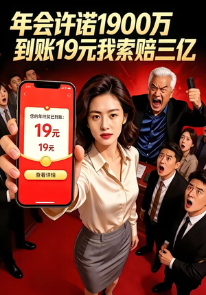 年会许诺1900万,到账19元我索赔三亿(75集) 年会许诺1900万,到账19元我索赔三亿(75集)短剧热播中
