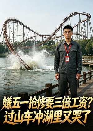 嫌五一抢修要三倍工资?过山车冲湖里又哭了(33集) 嫌五一抢修要三倍工资?过山车冲湖里又哭了(33集)短剧每日分享
