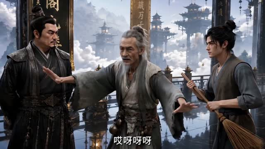 扫地就变强：满级大佬从杂役开始（58集）免费短剧就是爽