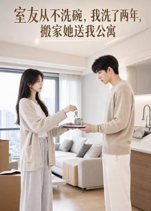 室友从不洗碗,我洗了两年,搬家她送我公寓(47集) 室友从不洗碗,我洗了两年,搬家她送我公寓(47集)战神短剧推荐