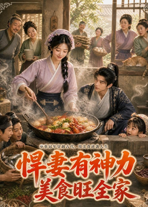 悍妻有神力，美食旺全家（75集）全网短剧抢先看