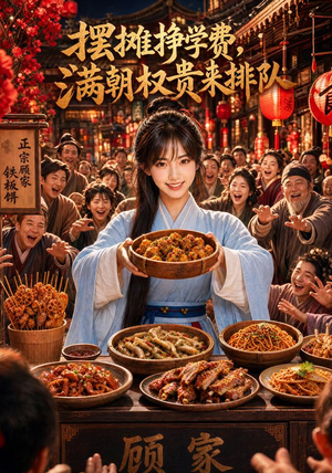 摆摊挣学费，满朝权贵来排队（89集）短剧在哪个平台