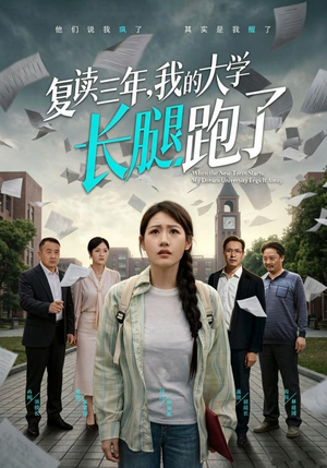 复读三年，我的大学长腿跑了（60集）短剧精彩推荐