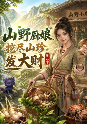 山野厨娘，挖尽山珍发大财第二季（76集）免费短剧就是爽