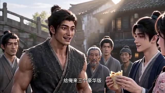 穿到古代摆地摊:全京城的人都被馋哭了(50集) 穿到古代摆地摊:全京城的人都被馋哭了(50集)正能量短剧分享