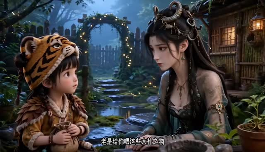 妖怪堆里的人小孩（23集）今日短剧分享