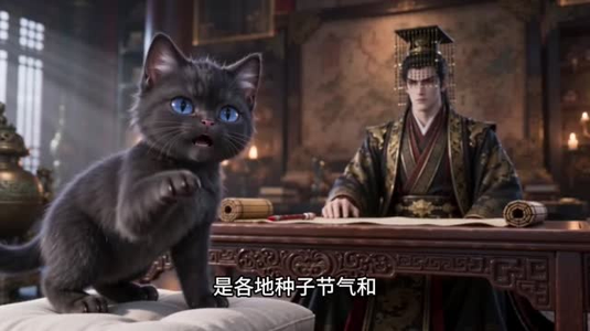 穿成奶猫，秦始皇听见了我的心声 第二季（131集）全程高能太爽了