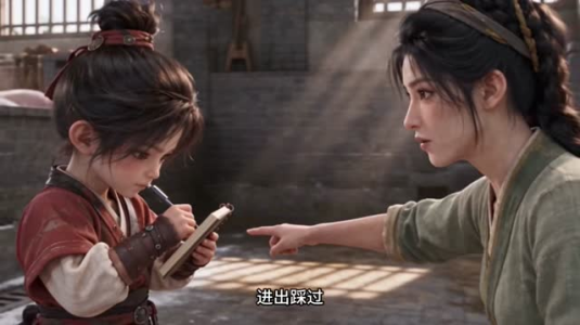 我在宋代铁锅炖大鹅（228集）绿茶女